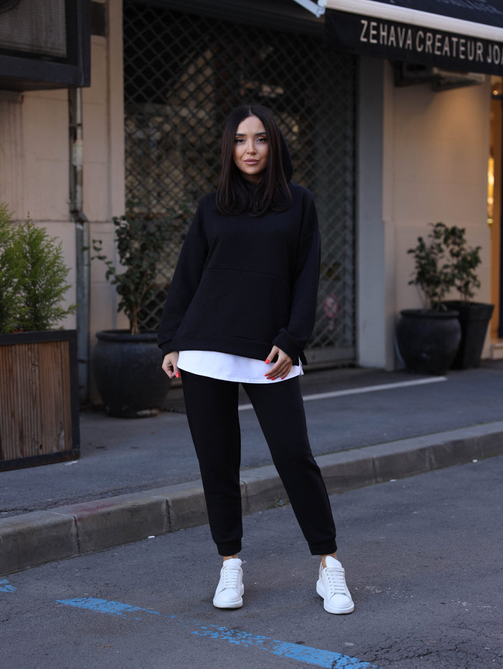 Trening bumbac Denver Negru