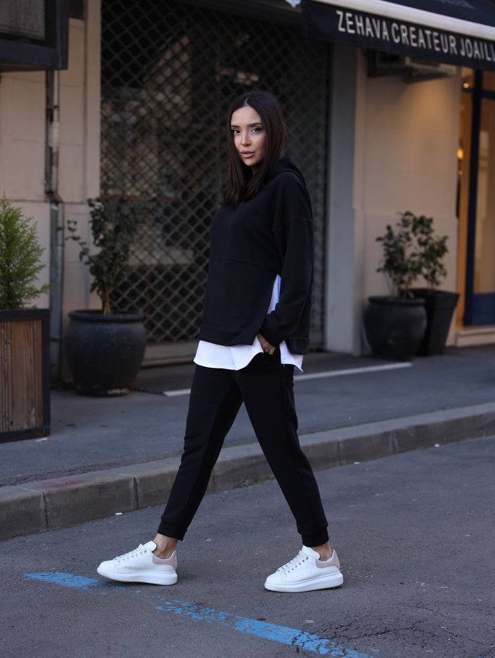 Trening bumbac Denver Negru