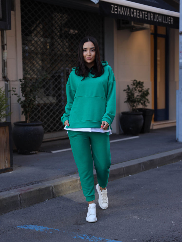 Trening bumbac Denver Verde