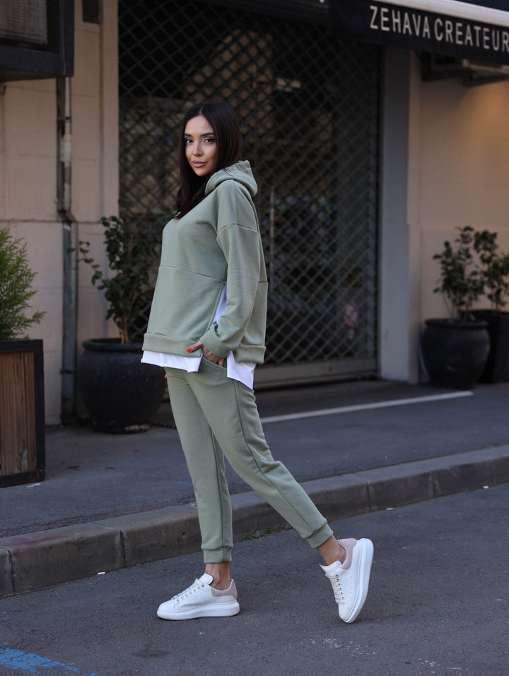 Trening bumbac Denver Verde Mentă
