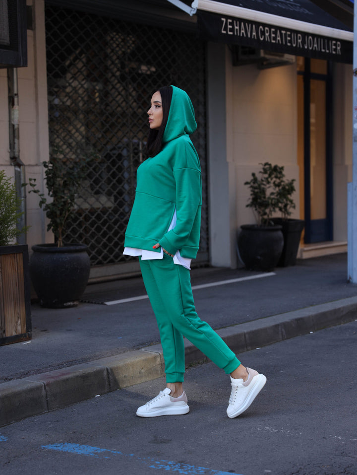 Trening bumbac Denver Verde