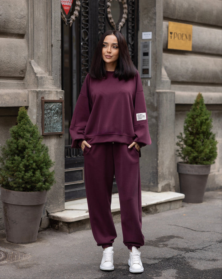 Trening vâscoză premium Verona Bordo