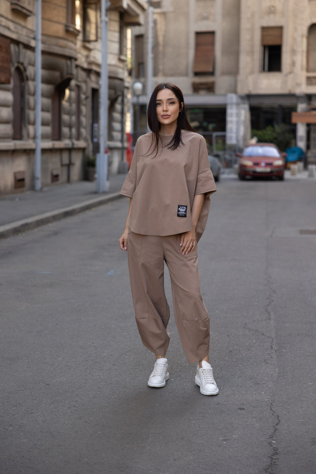 Set bumbac Kaida Cappuccino