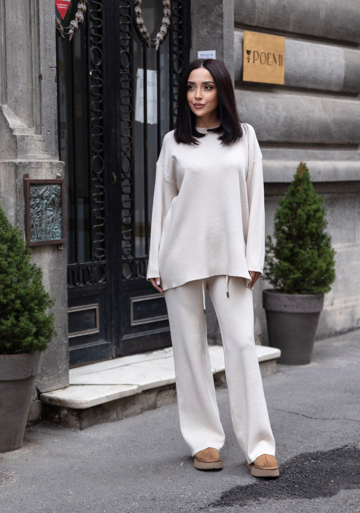 Set tricot Milena Ivoire