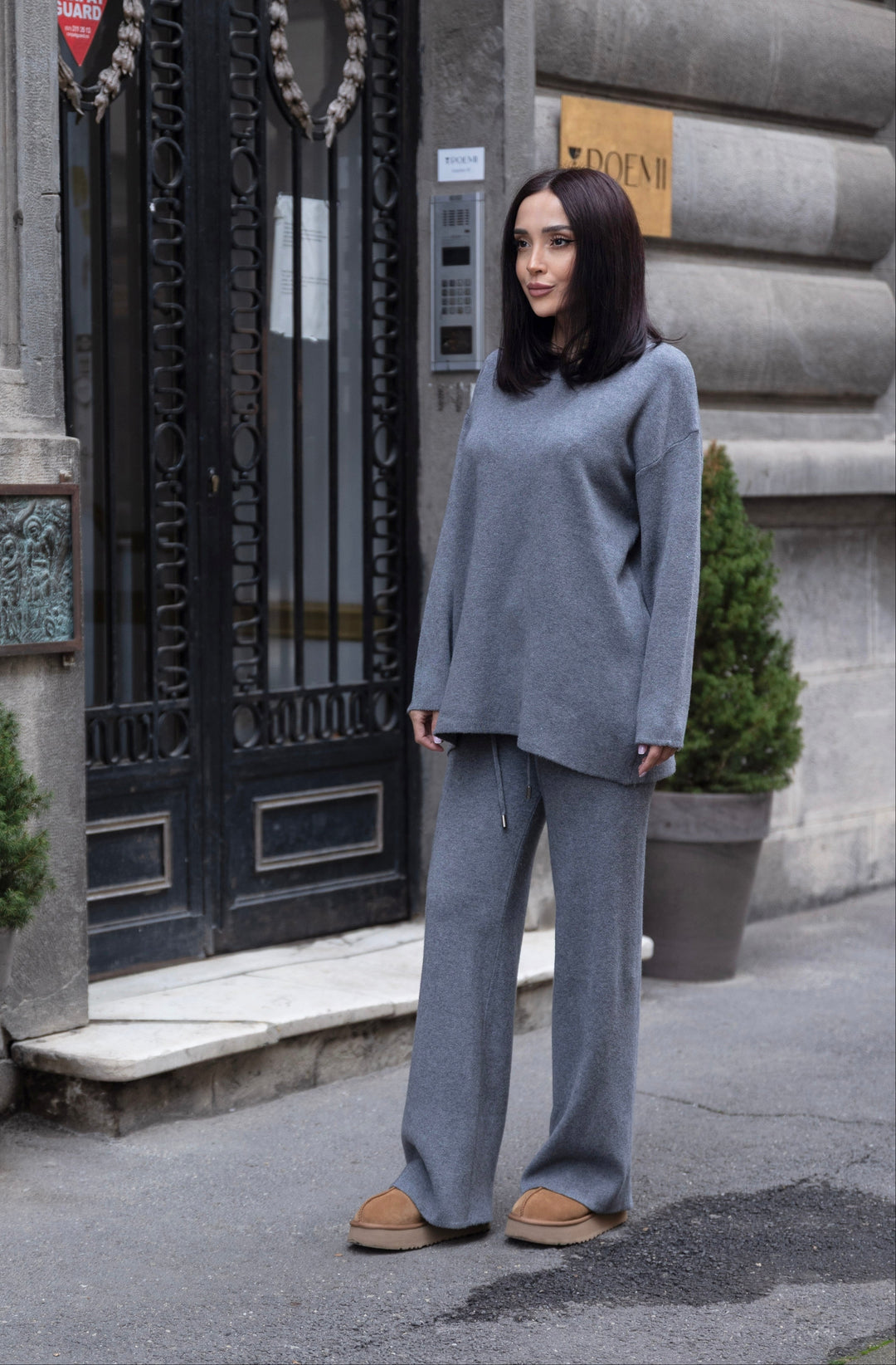 Set tricot Milena Gri