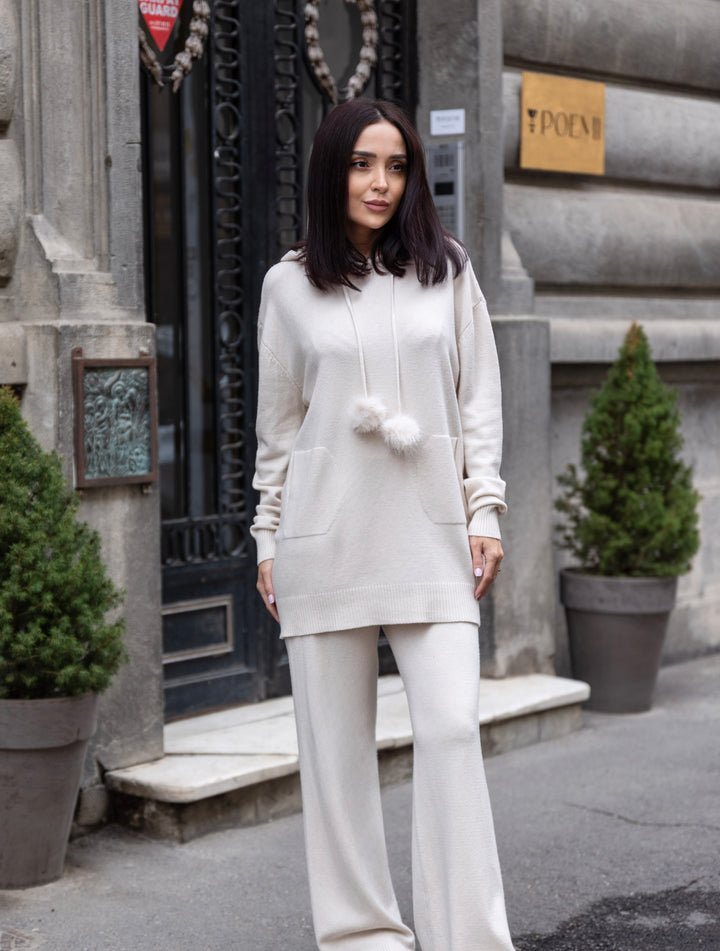 Set tricot Mia Ivoire