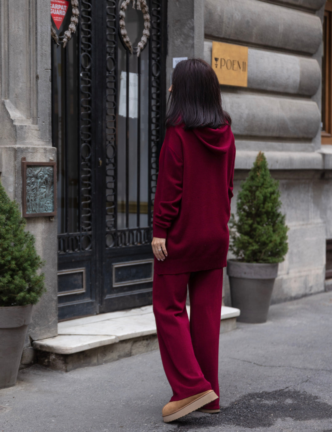 Set tricot Mia Bordo