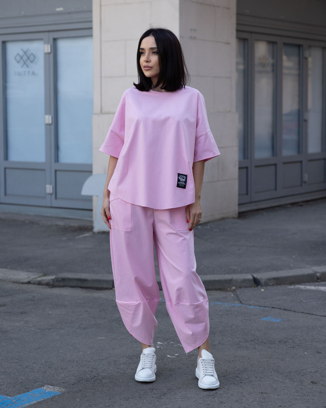 Set bumbac Kaida Roz
