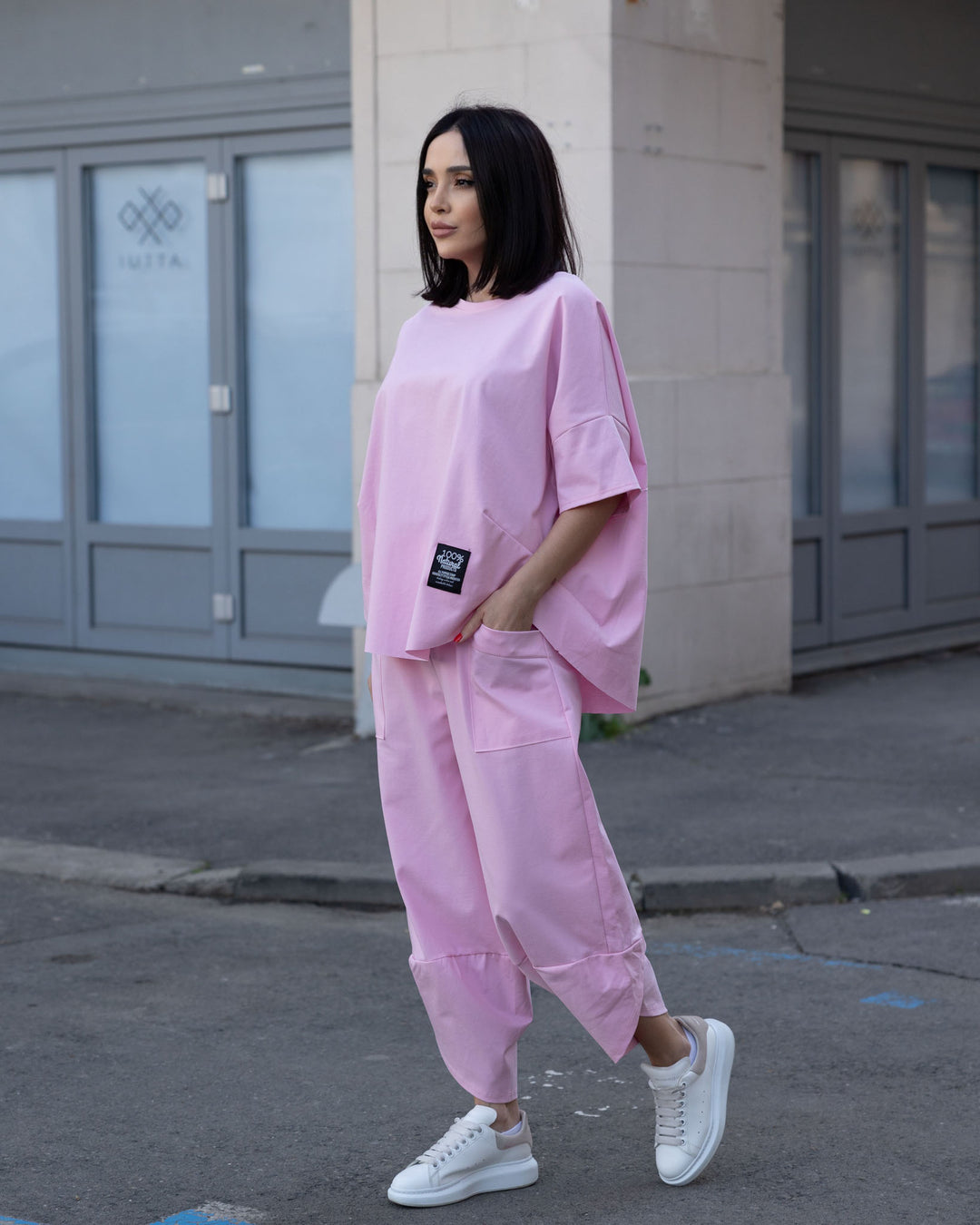 Set bumbac Kaida Roz