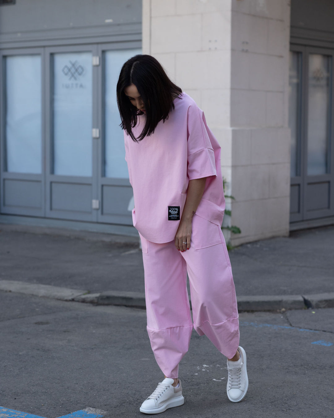 Set bumbac Kaida Roz