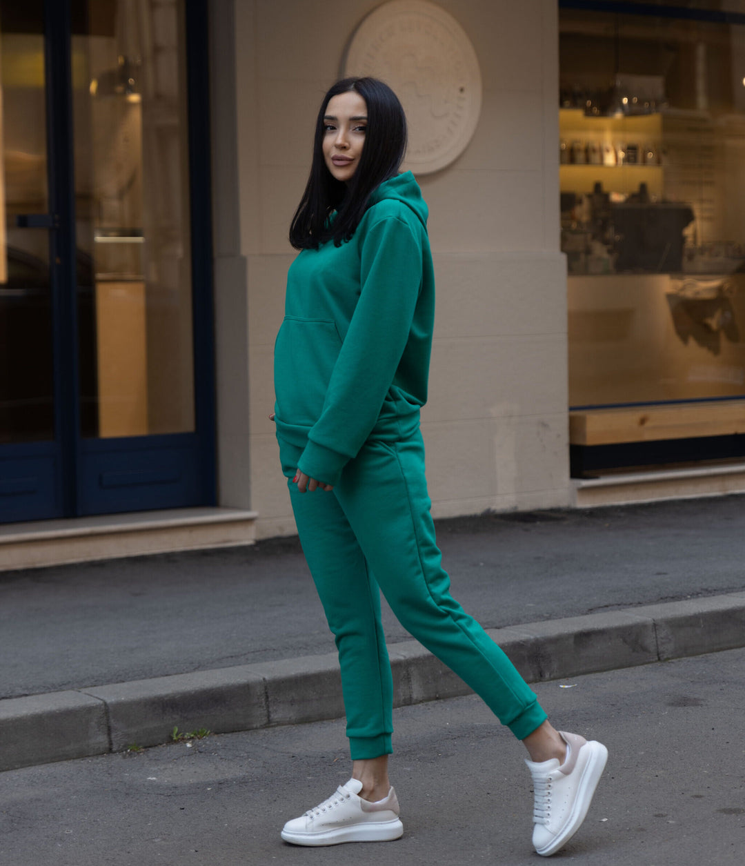 Trening bumbac Alice Verde