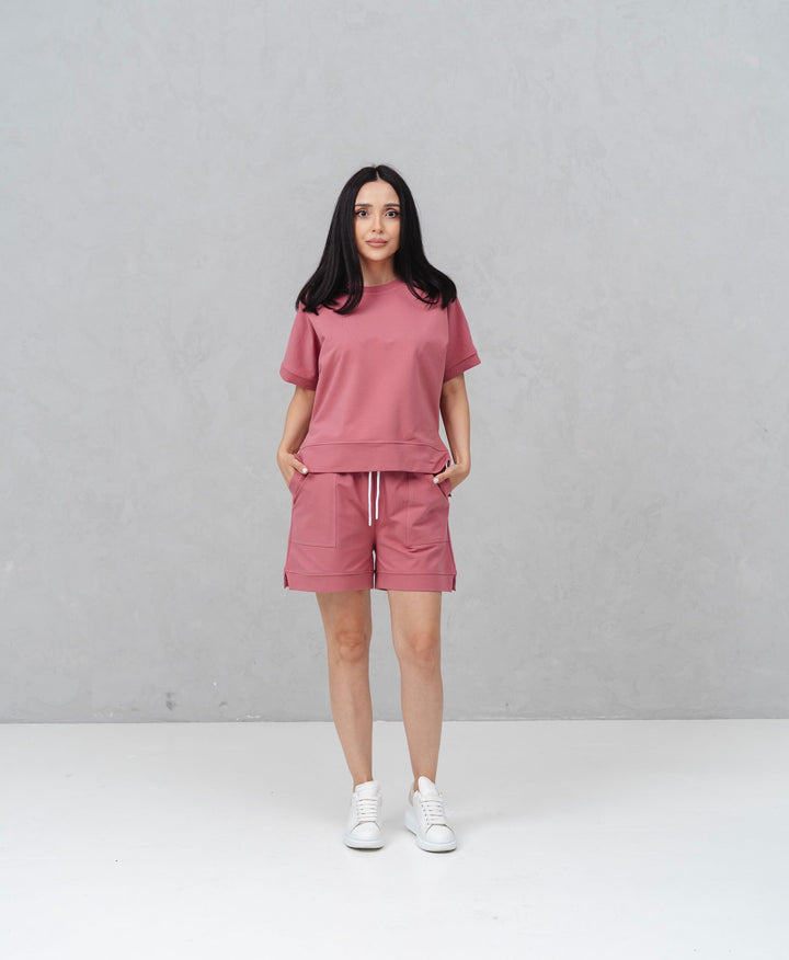 Set bumbac Kiara Roz Prăfuit