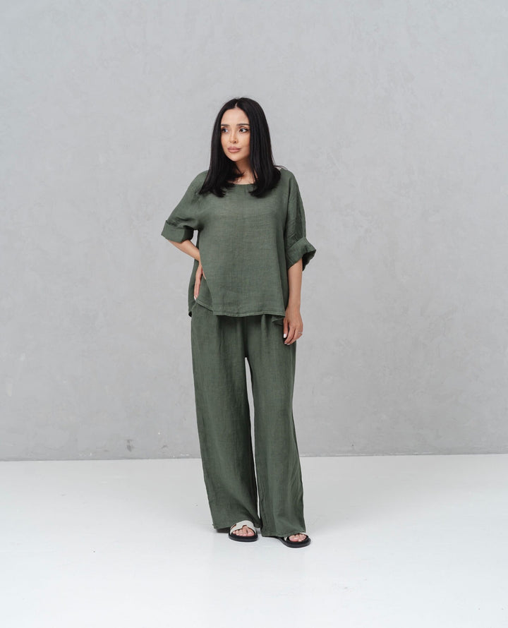 Set in Amalfi Olive