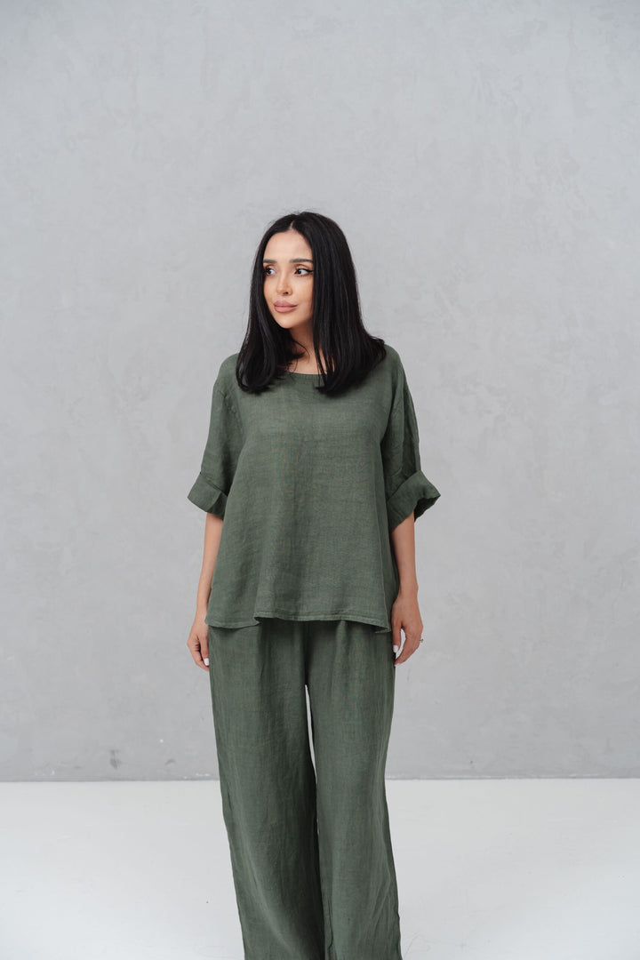Set in Amalfi Olive