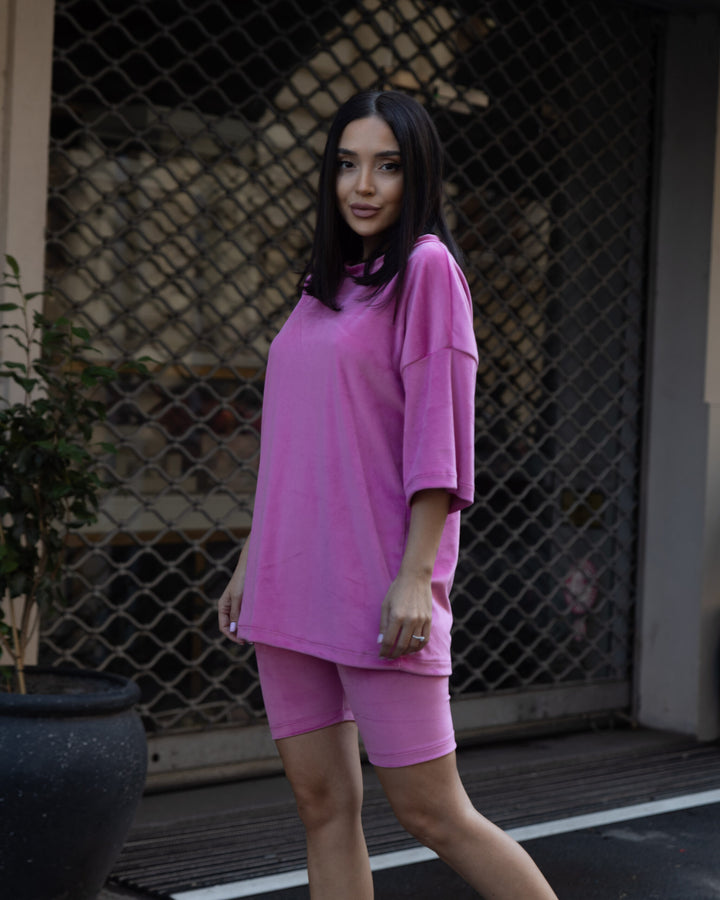 Set catifea Lulu Roz