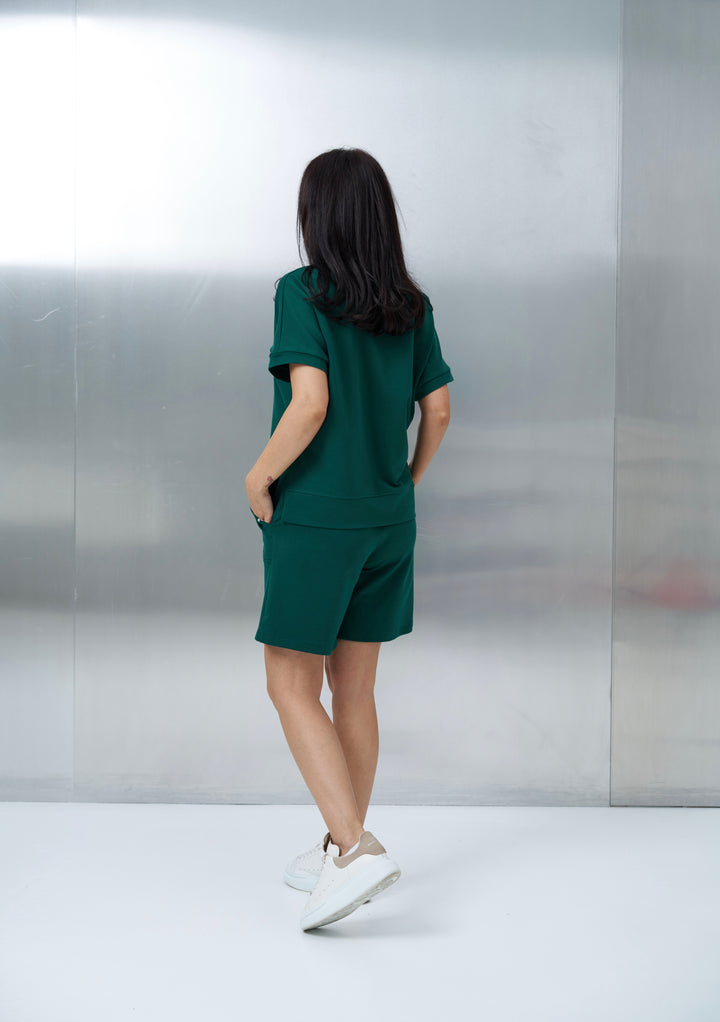 Set bumbac Sia Verde