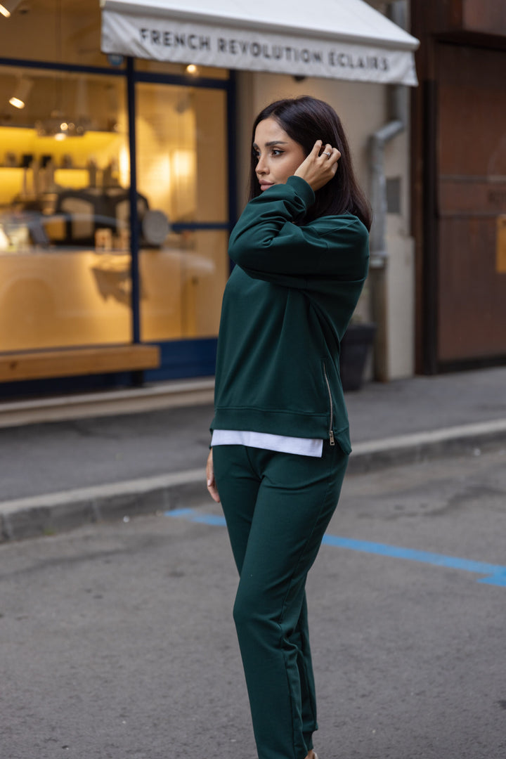 Trening bumbac Kaia Verde