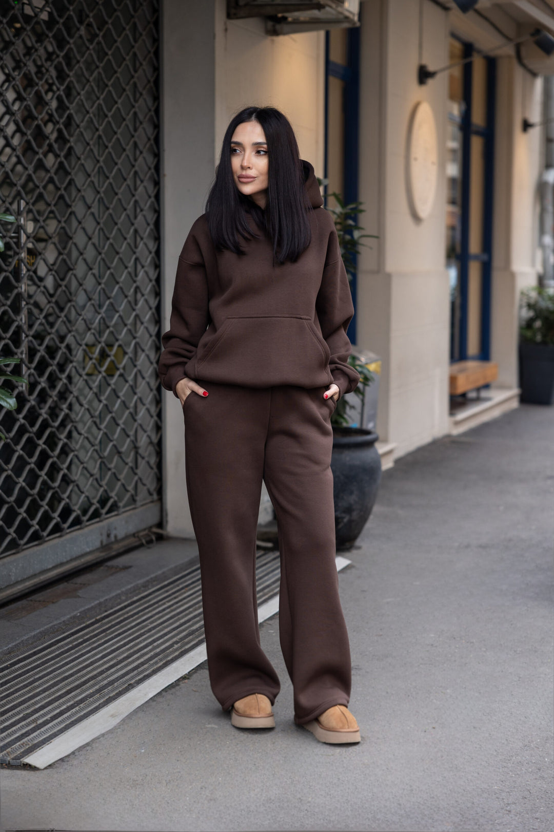 Trening bumbac plușat Premium Tokyo Maro