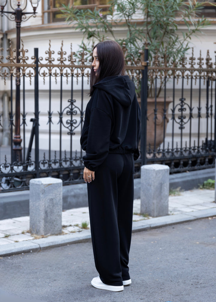 Trening bumbac premium Lima Negru