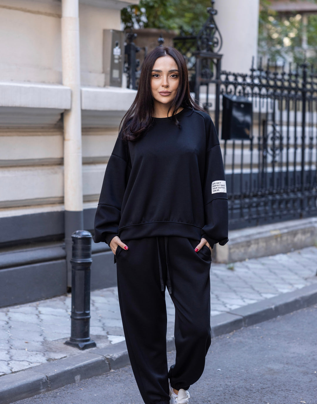 Trening vâscoză premium Verona Negru