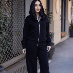 Trening bumbac 100% Malika Negru