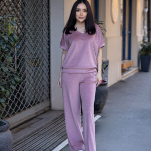 Set catifea Sofia Roz